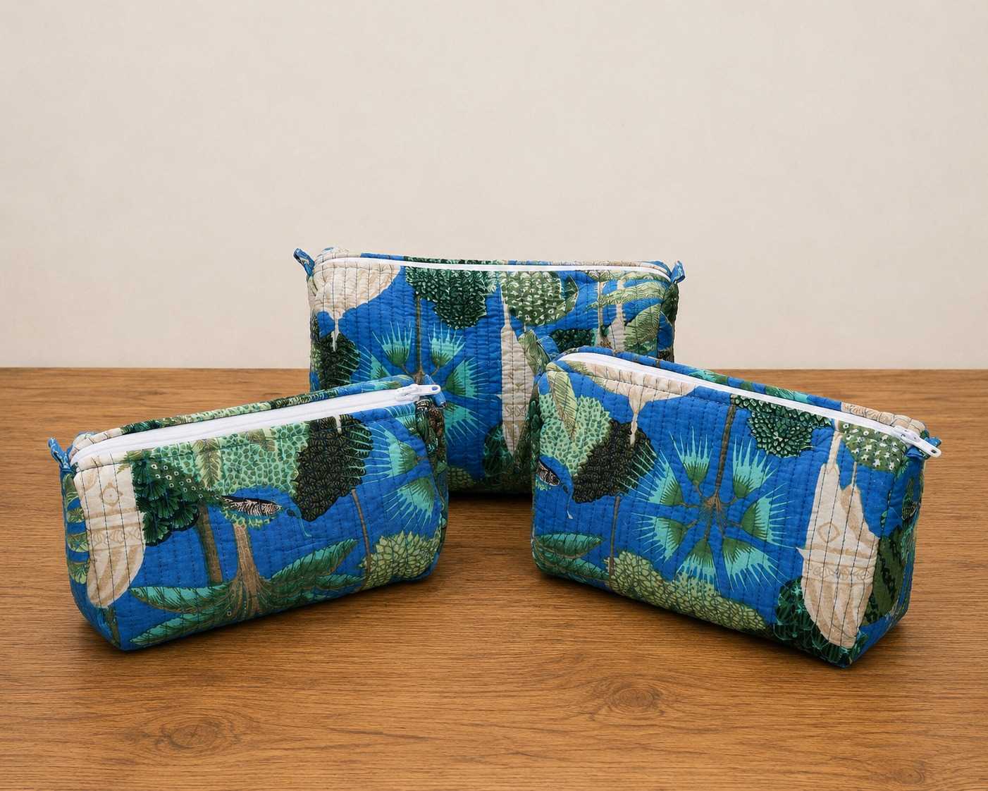 Vantara Print Set of 3 Pouch