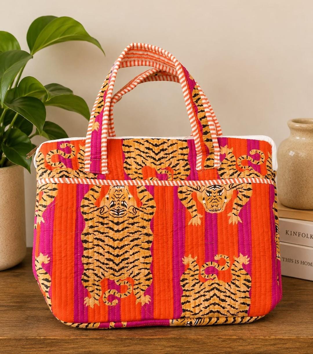 Tiger Print Laptop Bag 14 inch
