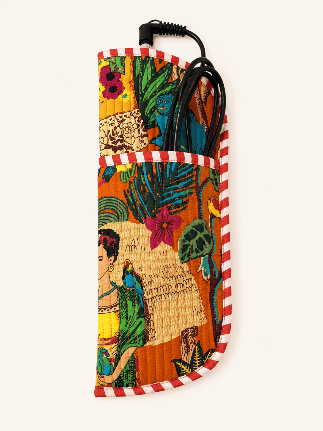Lady Print Hair Straightner Cover